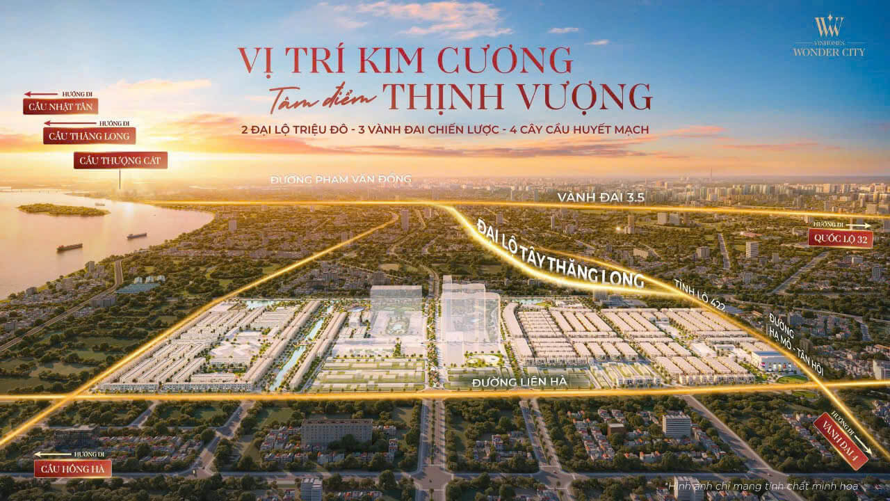 Vinhomes Đan Phượng – Thành phố xanh phía Tây Hà Nội